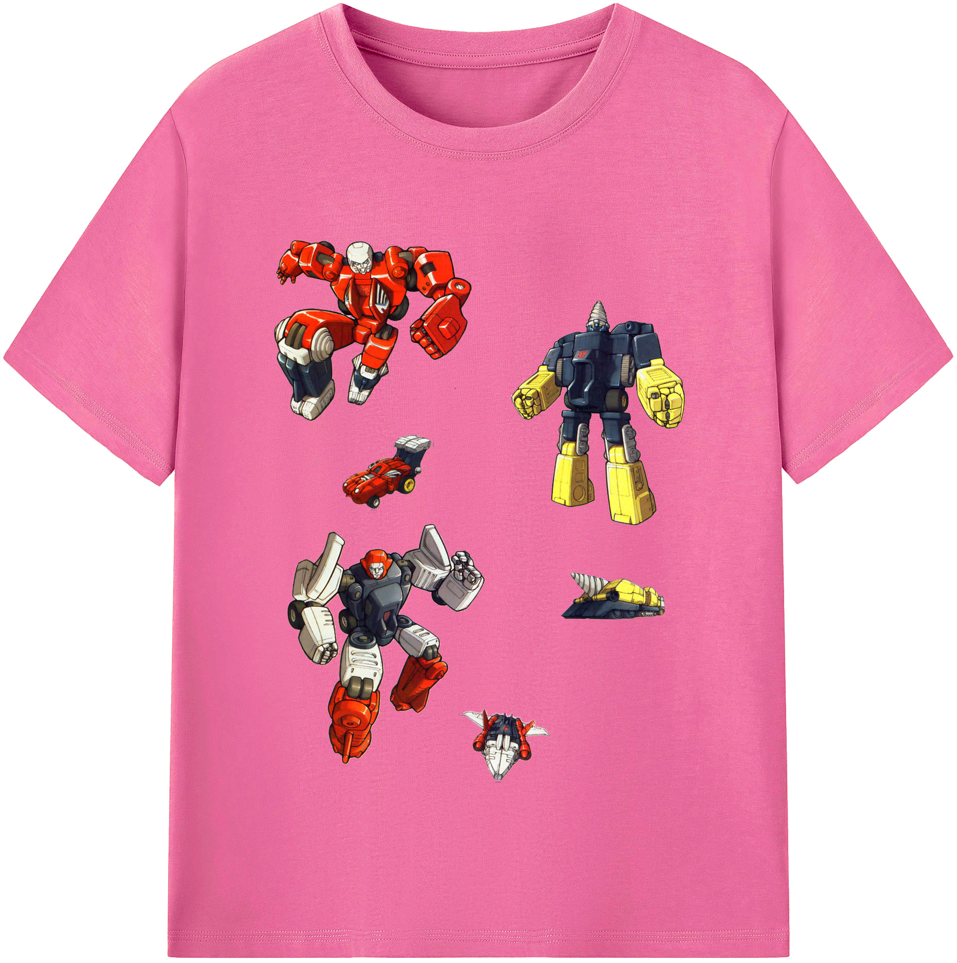 （画像用）  レディースカジュアルプリントTシャツ（綿100％）